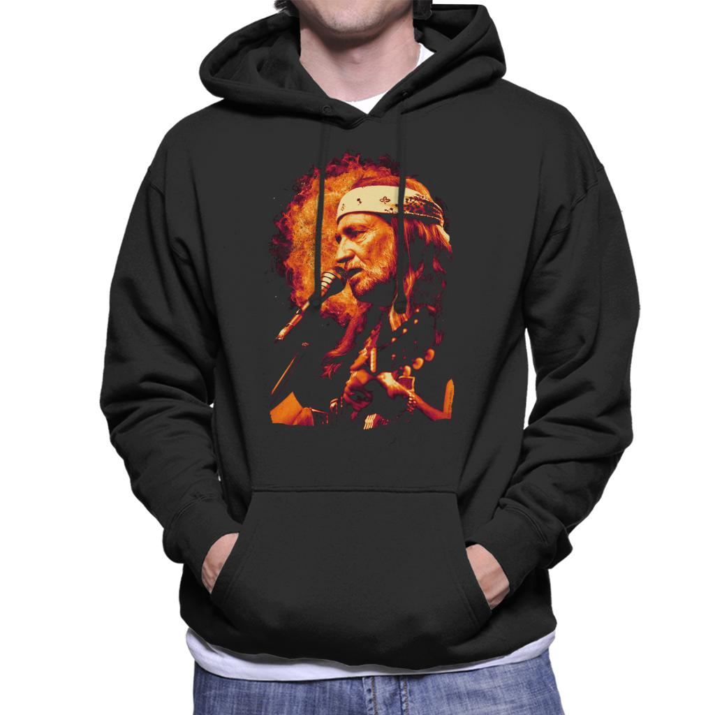 TV Times Singer Willie Nelson 1983 Men's Hooded Sweatshirt product image 1