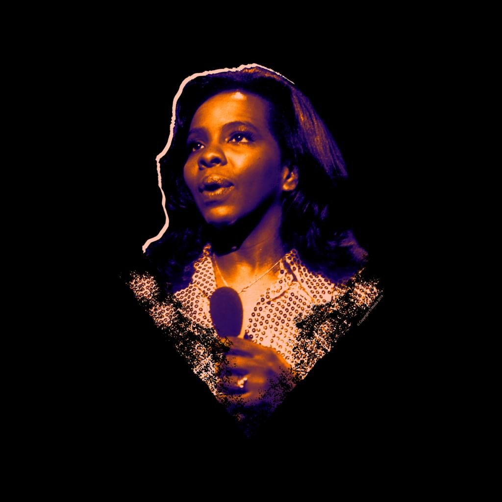 TV Times Soul Singer Gladys Knight 1971 Kids Hooded product image 2