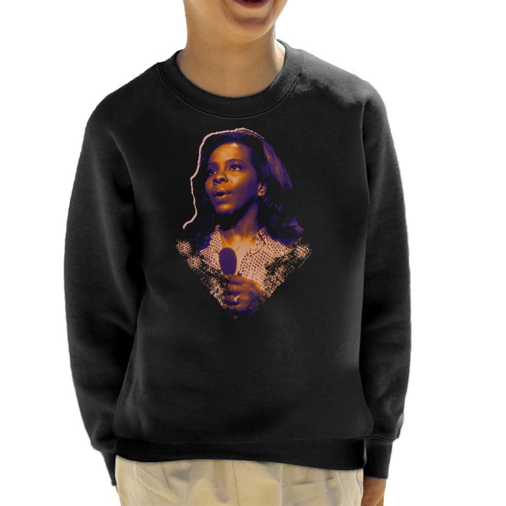 TV Times Soul Singer Gladys Knight 1971 Kids Sweatshirt product image 1