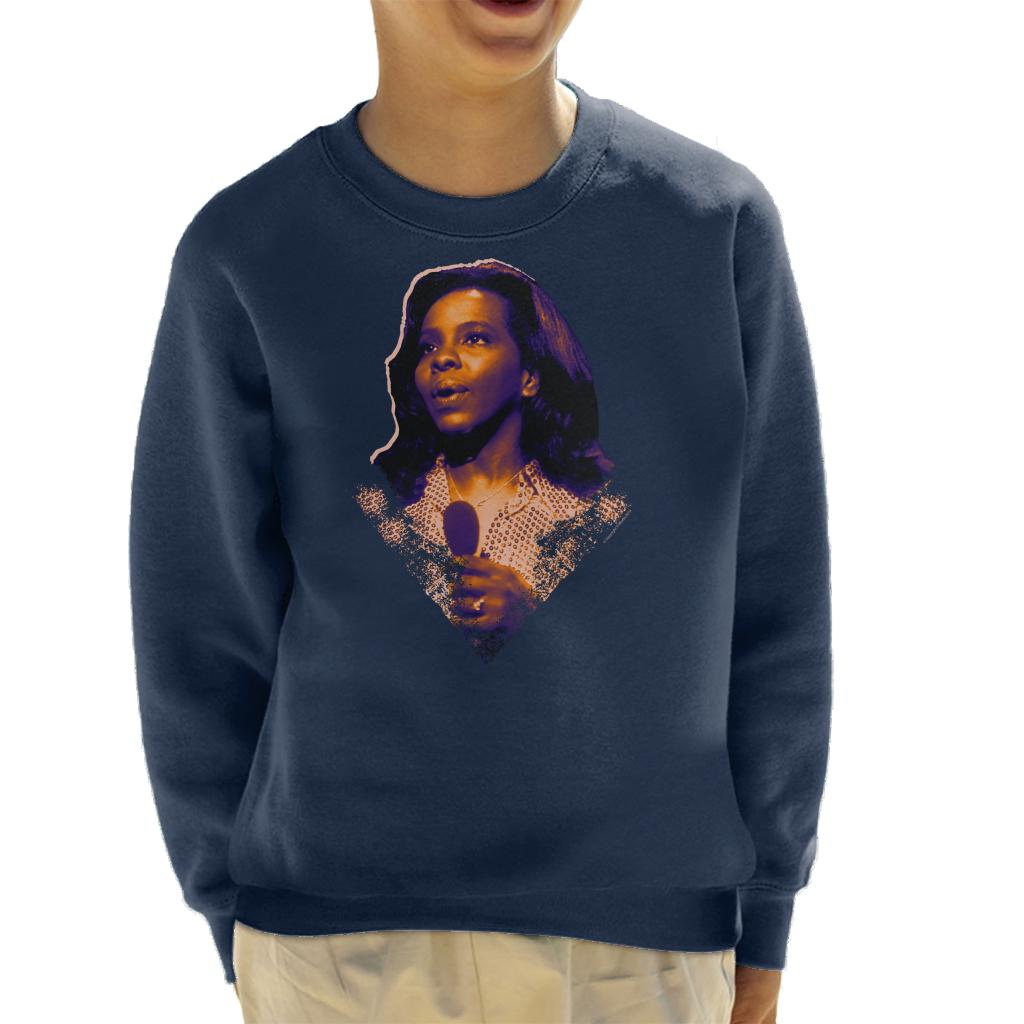 TV Times Soul Singer Gladys Knight 1971 Kids Sweatshirt product image 4