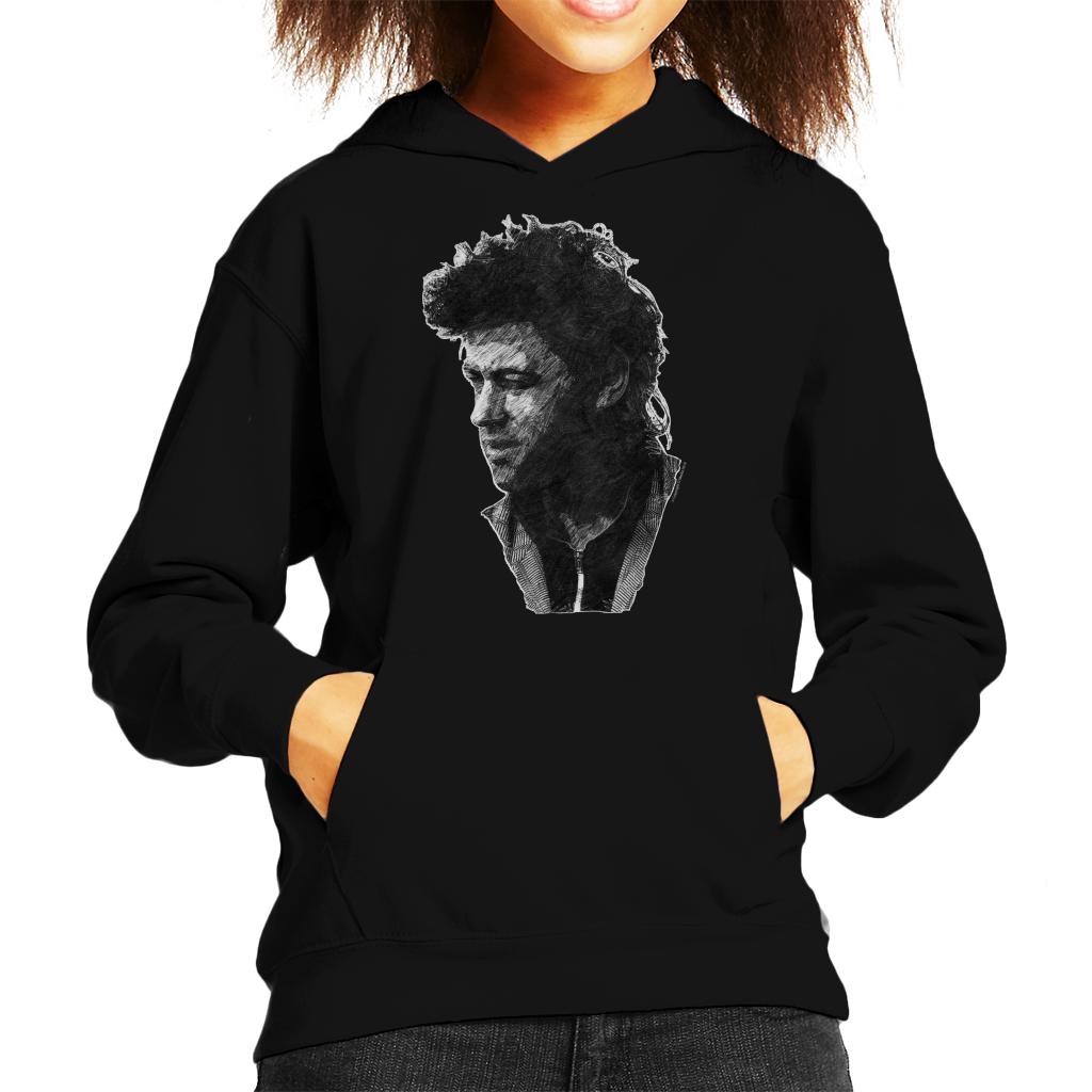 TV Times Pop Singer Bob Geldof 1986 Kids Hooded Sweatshirt product image 1