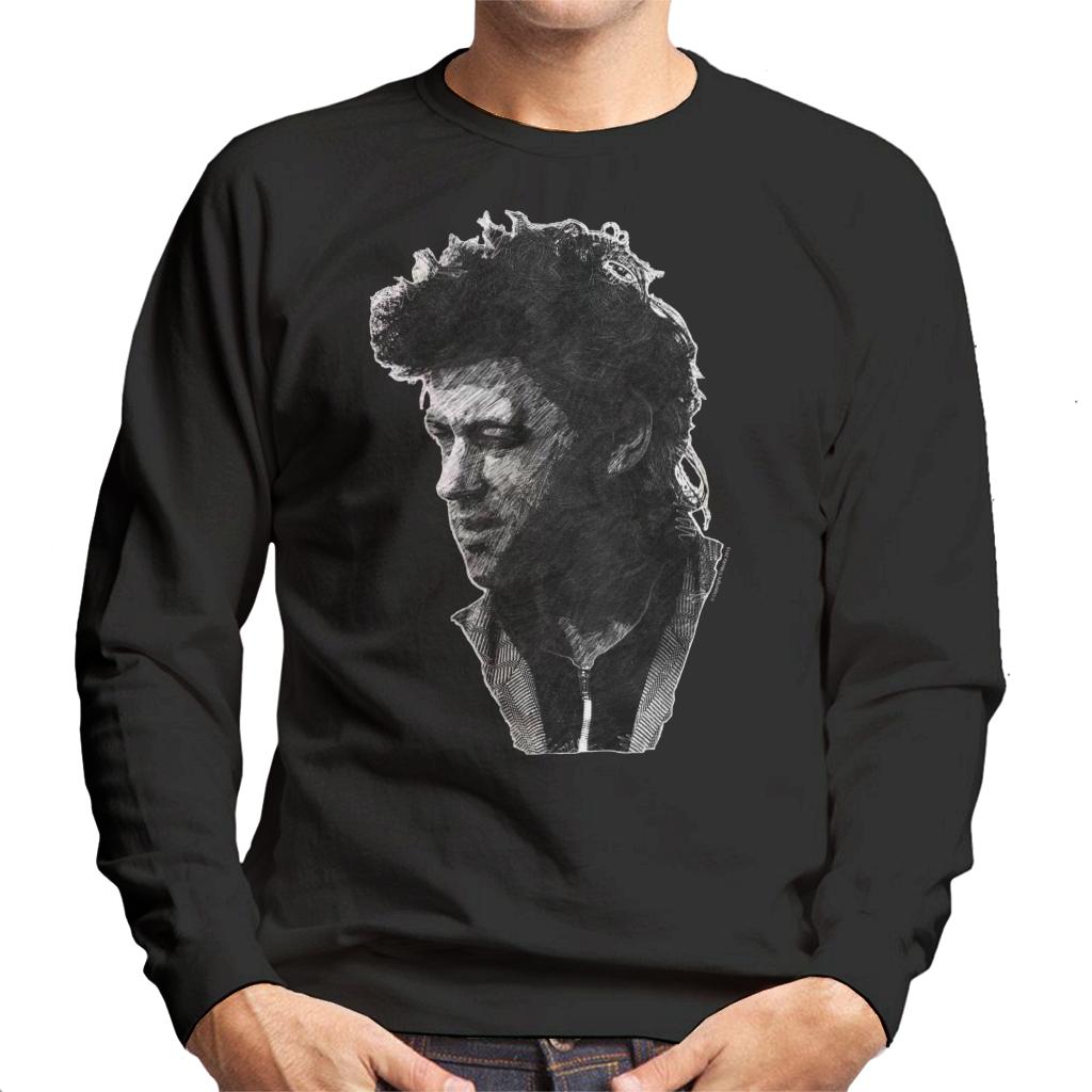 TV Times Pop Singer Bob Geldof 1986 Men's Sweatshirt product image 1