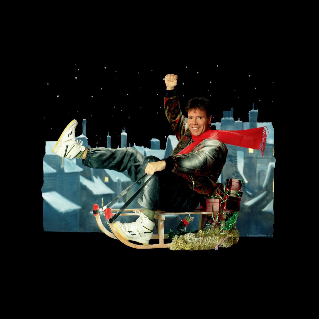 TV Times Singer Cliff Richard On A Sledge Christmas 1990 product image 2