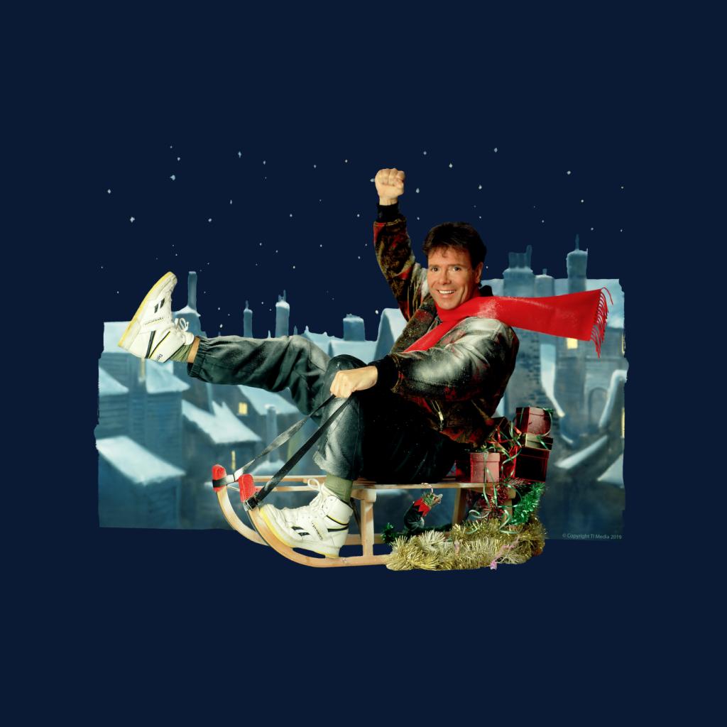 TV Times Singer Cliff Richard On A Sledge Christmas 1990 product image 5
