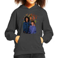 TV Times Birds Of A Feather Cast Paint Splatter Kids Hooded product image 1