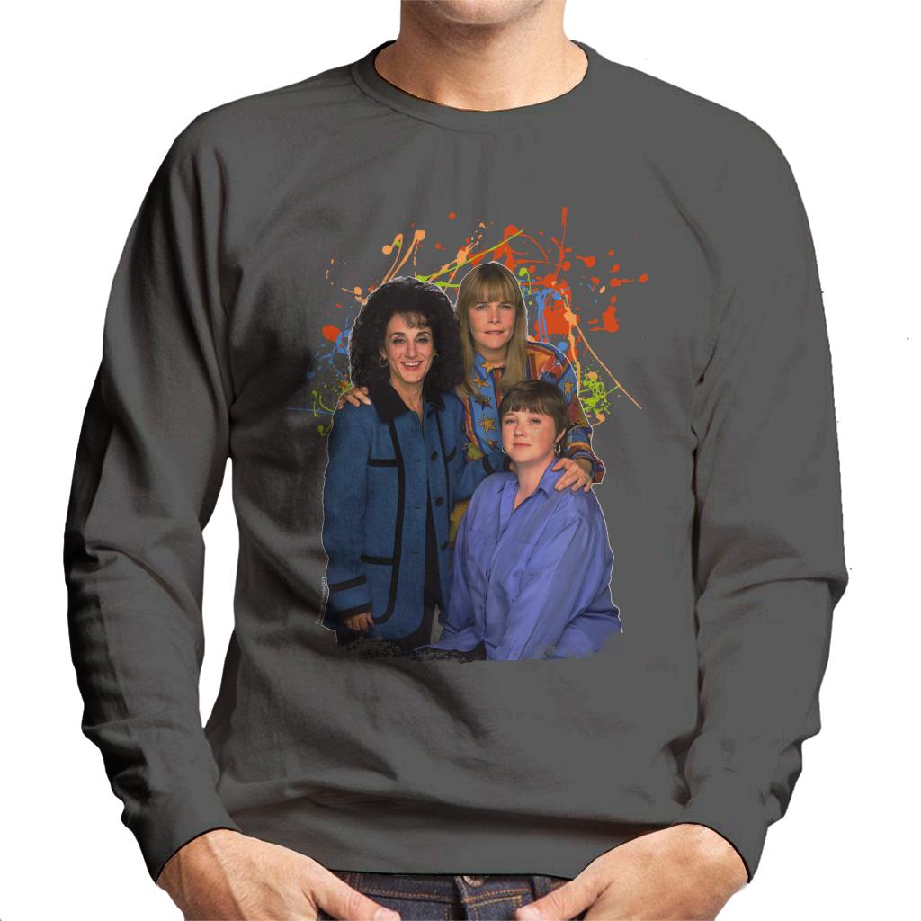 TV Times Birds Of A Feather Cast Paint Splatter Men's product image 1