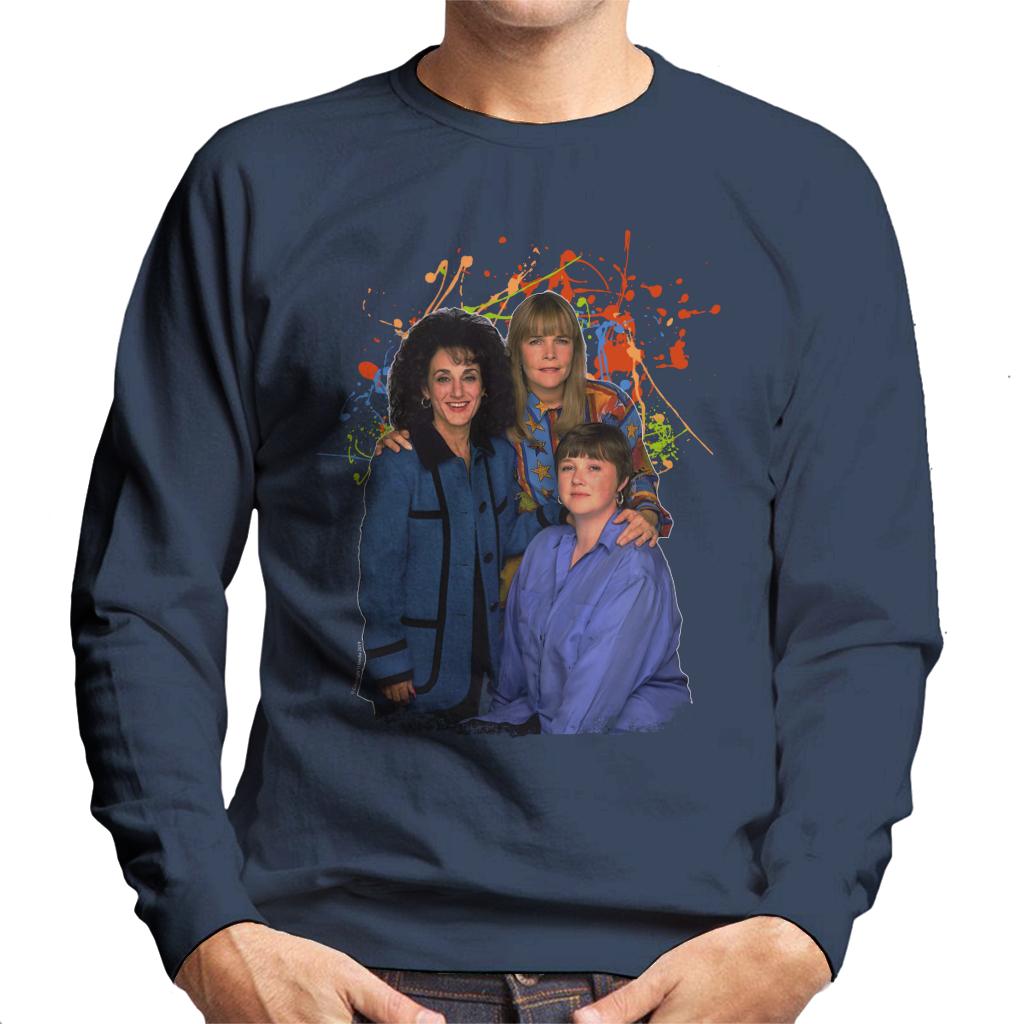 TV Times Birds Of A Feather Cast Paint Splatter Men's product image 4