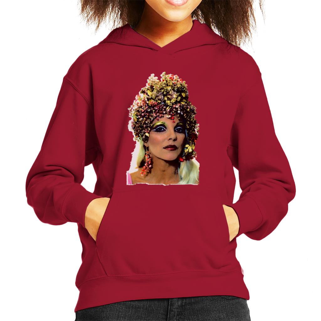 TV Times Joan Collins Space 1999 Kids Hooded Sweatshirt product image 6