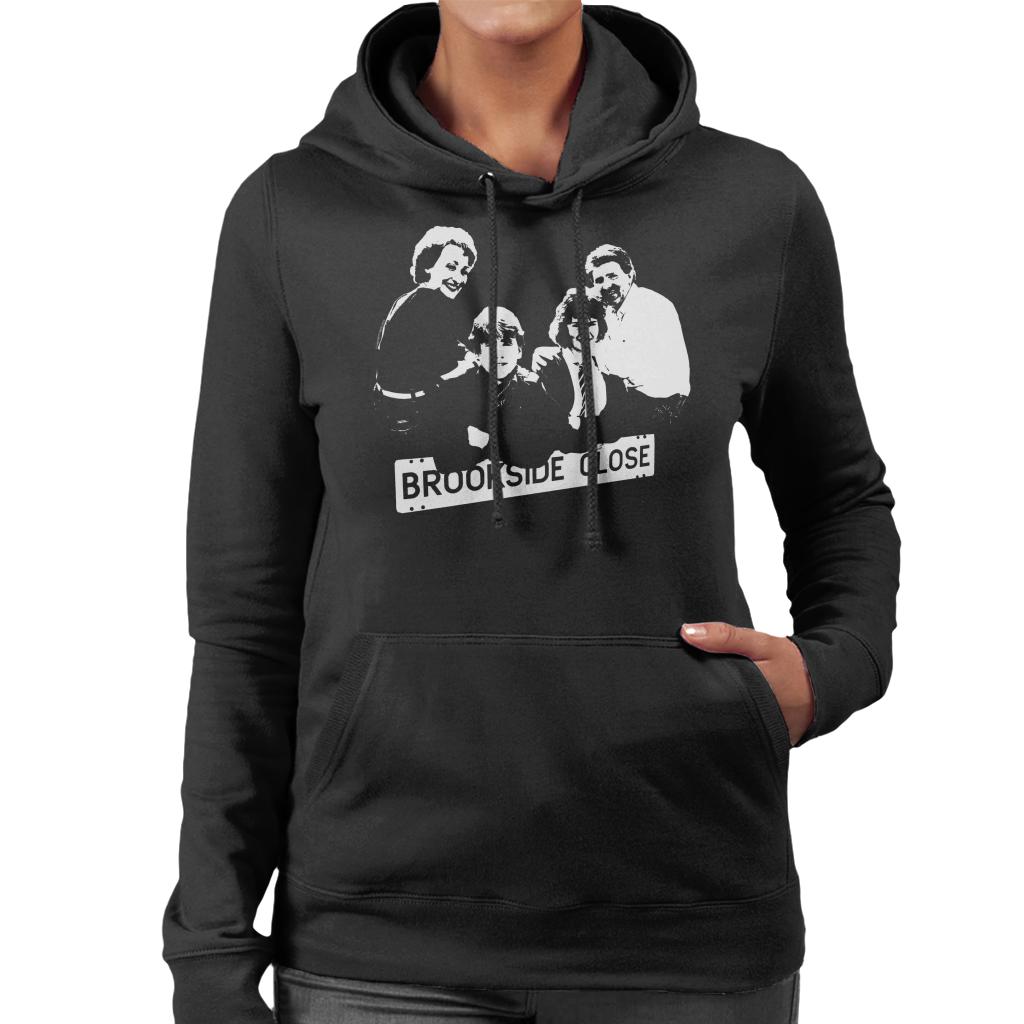 TV Times Brookside Cast 1985 Women's Hooded Sweatshirt product image 1