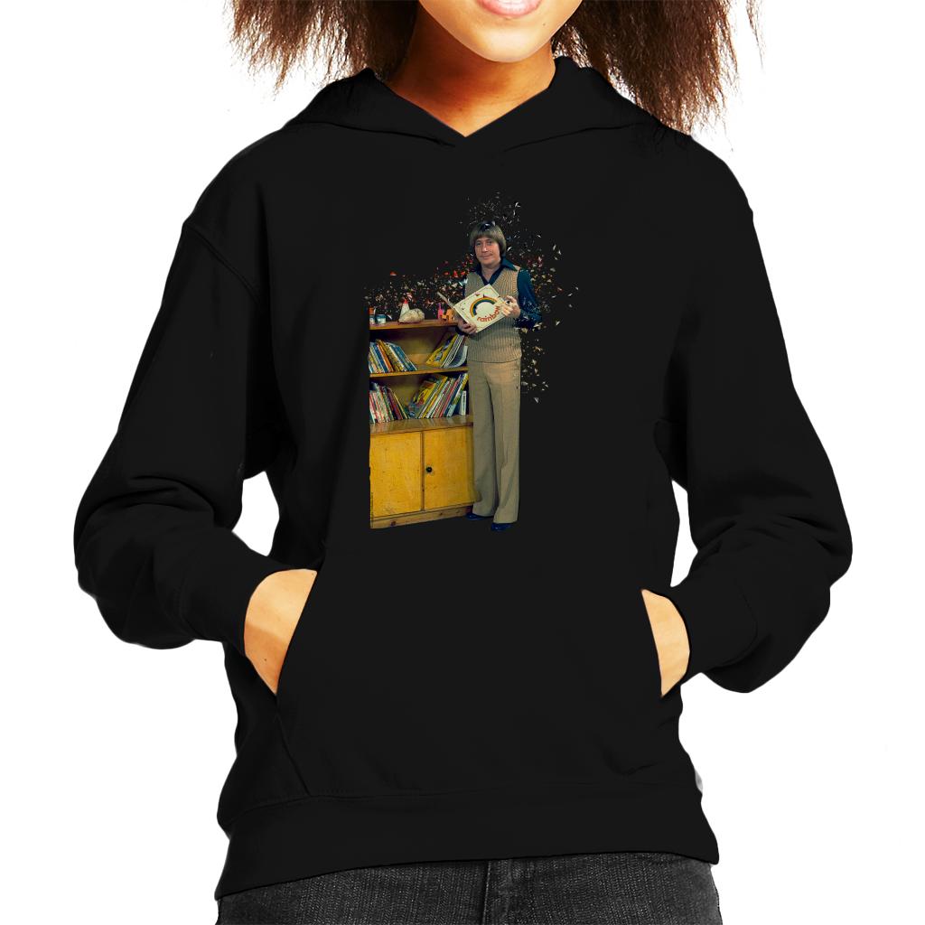 TV Times Rainbow Presenter Geoffrey Hayes 1975 Kids Hooded product image 1
