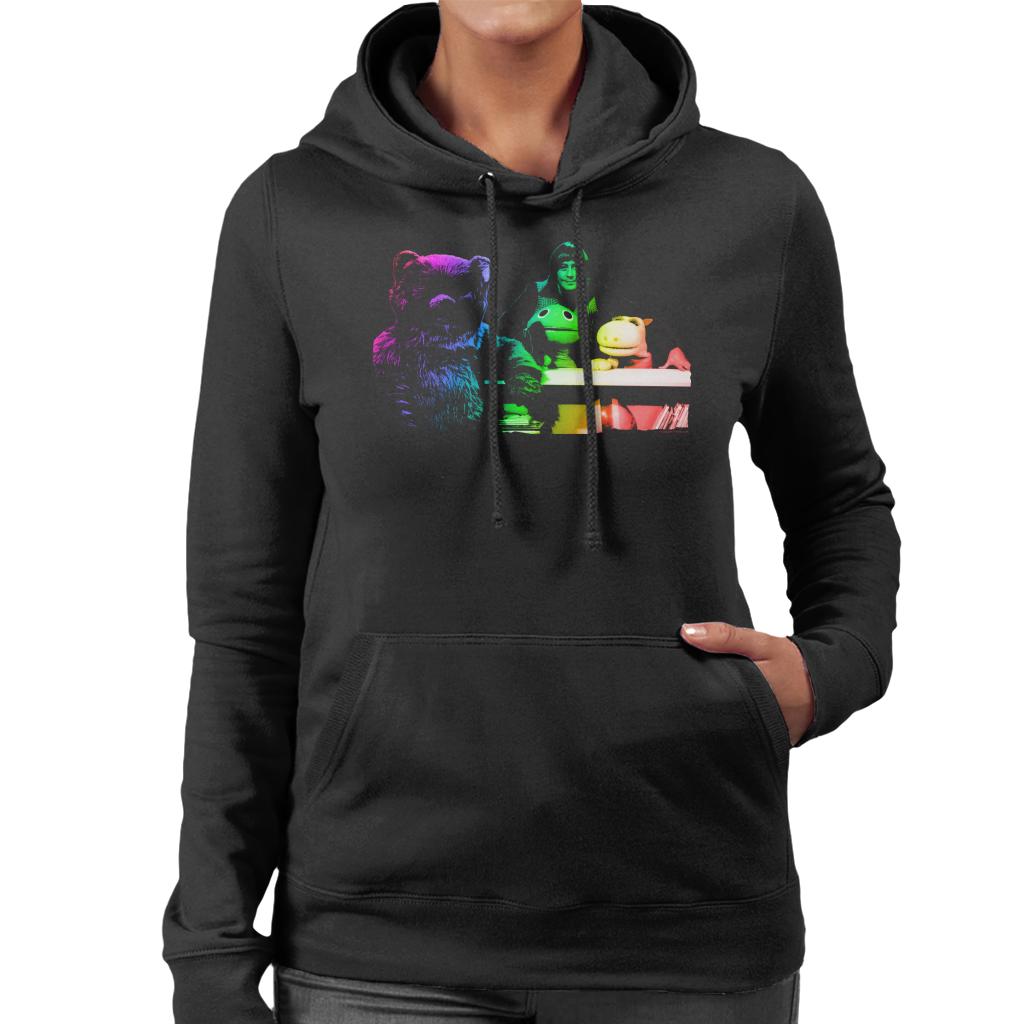 TV Times Rainbow Cast 1975 Women's Hooded Sweatshirt product image 1