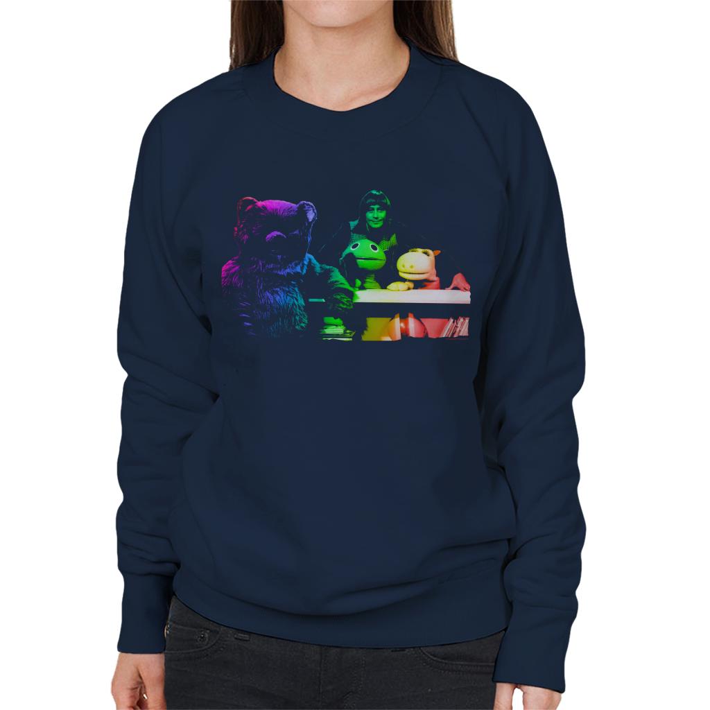 TV Times Rainbow Cast 1975 Women's Sweatshirt product image 4