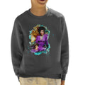 TV Times Joan Collins 1971 Paint Splatter Kids Sweatshirt product image 1