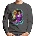 TV Times Joan Collins 1971 Paint Splatter Men's Sweatshirt product image 1