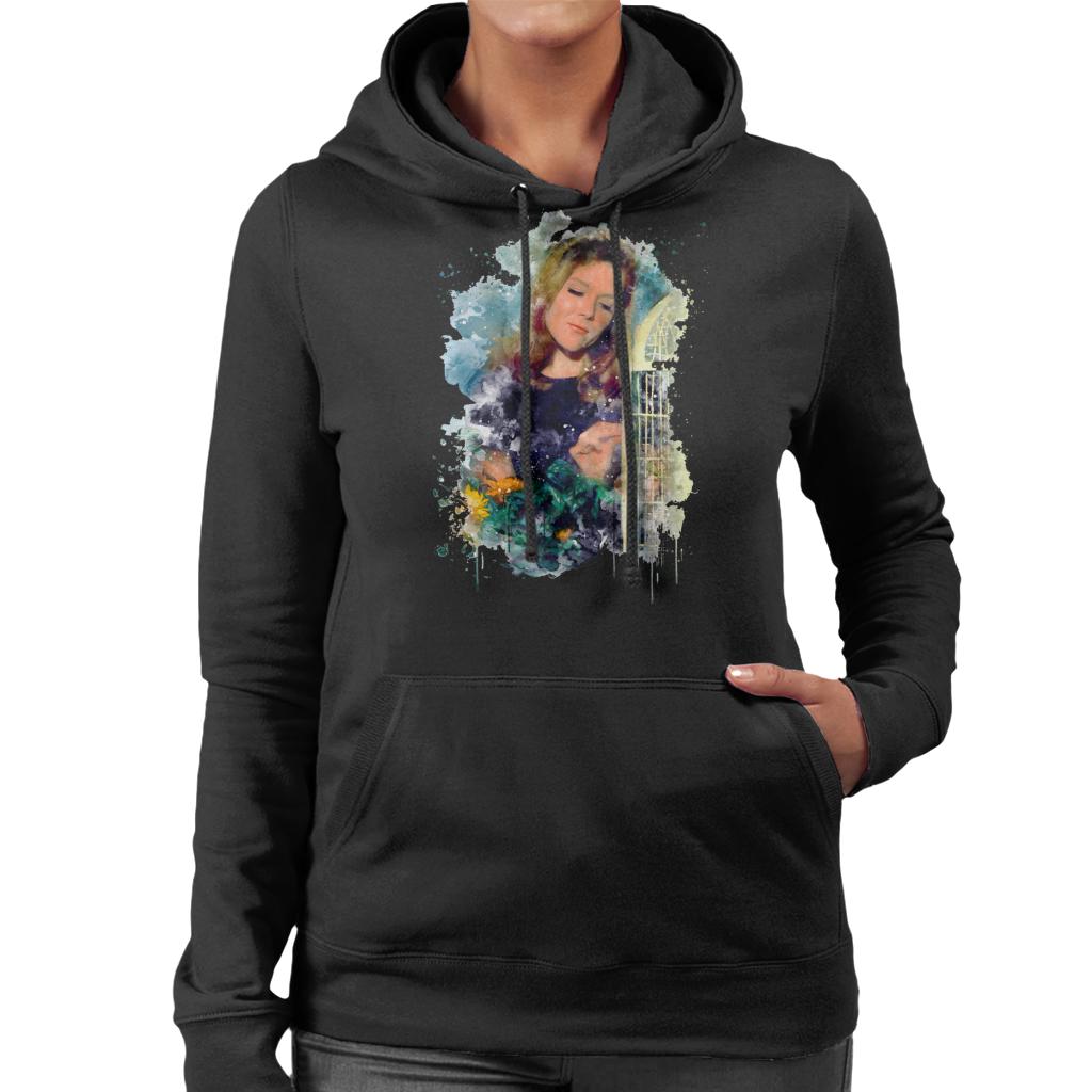 TV Times Diana Rigg On TV Show Married Alive Women's Hooded product image 1