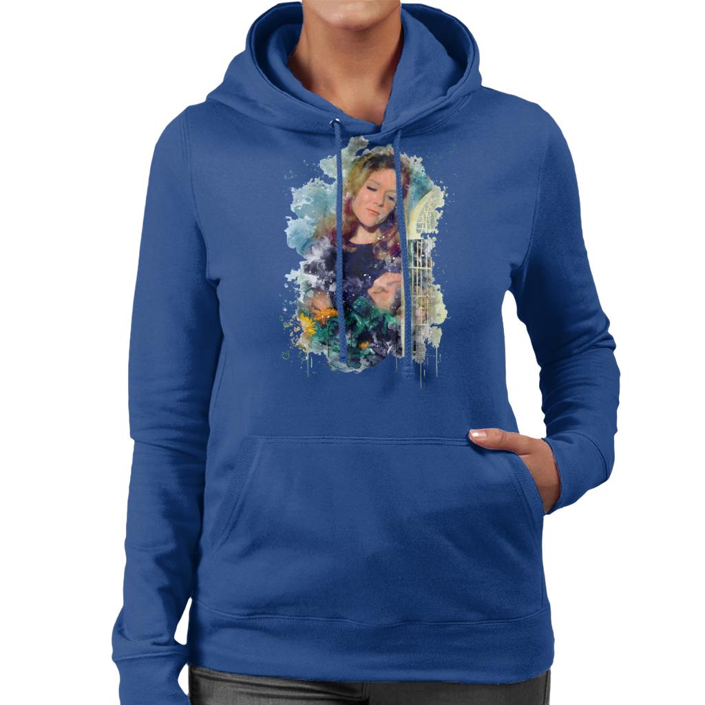 TV Times Diana Rigg On TV Show Married Alive Women's Hooded product image 4