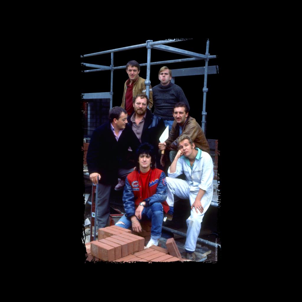 TV Times Cast Of Auf Wiedersehen Pet Kids Hooded Sweatshirt product image 2
