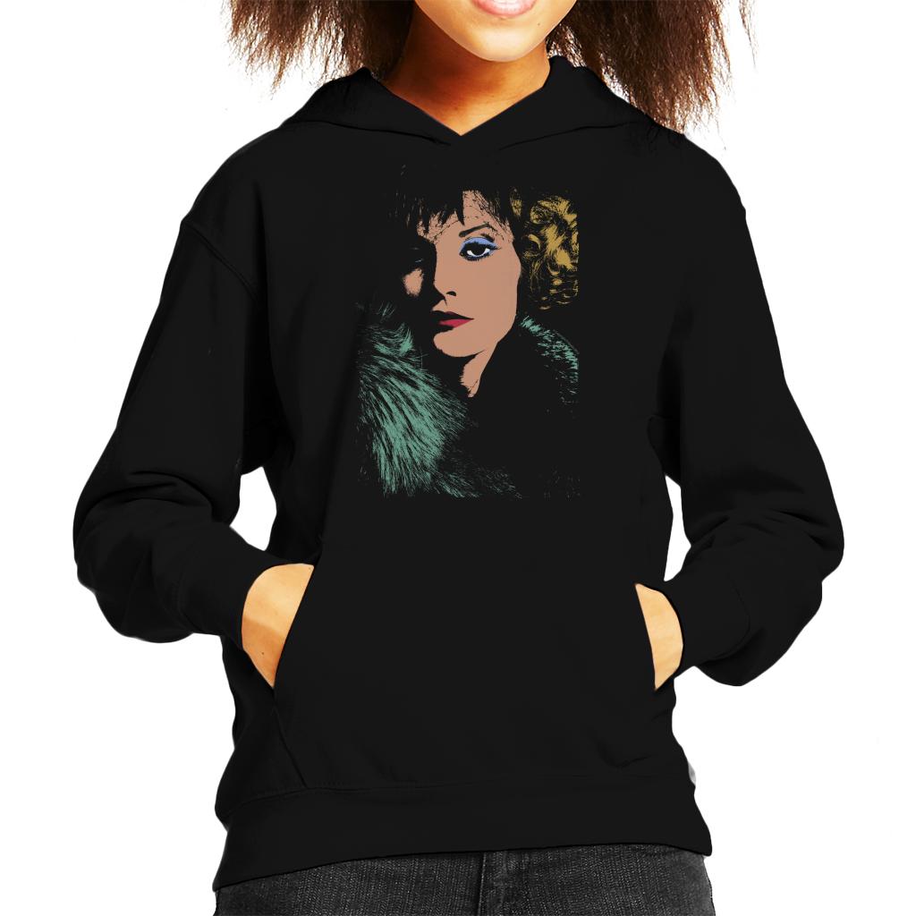 TV Times Singer And Model Sandy Shaw Kids Hooded Sweatshirt product image 1