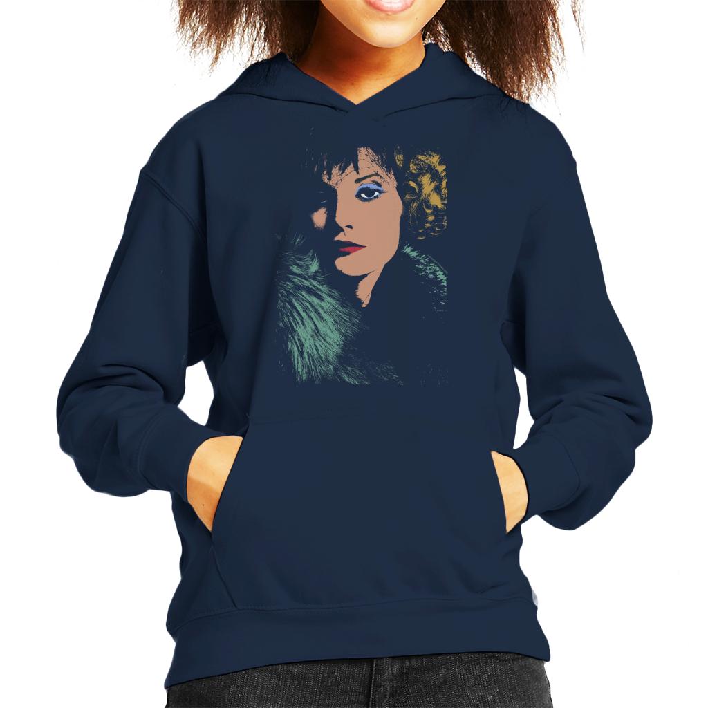 TV Times Singer And Model Sandy Shaw Kids Hooded Sweatshirt product image 4