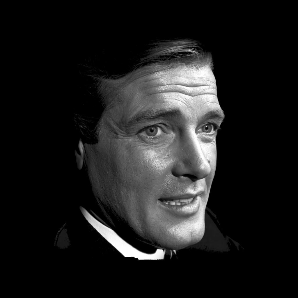 TV Times Actor Roger Moore Kids Hooded Sweatshirt product image 2