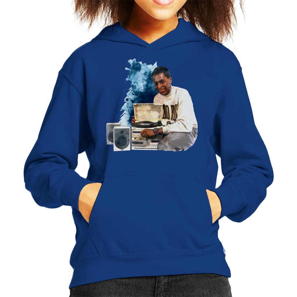 TV Times Andi Peters With A HiFi 1988 Kids Hooded Sweatshirt product image 4