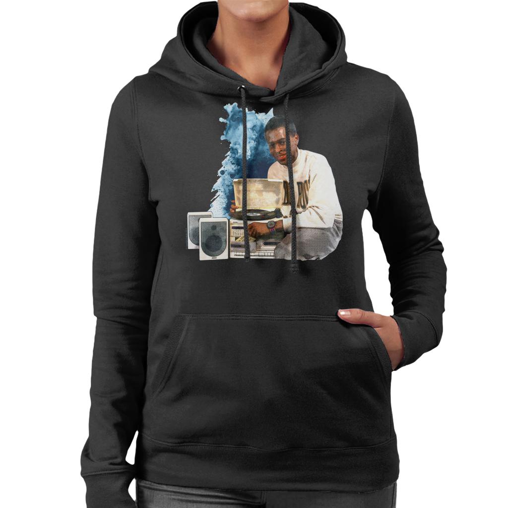 TV Times Andi Peters With A HiFi 1988 Women's Hooded product image 1