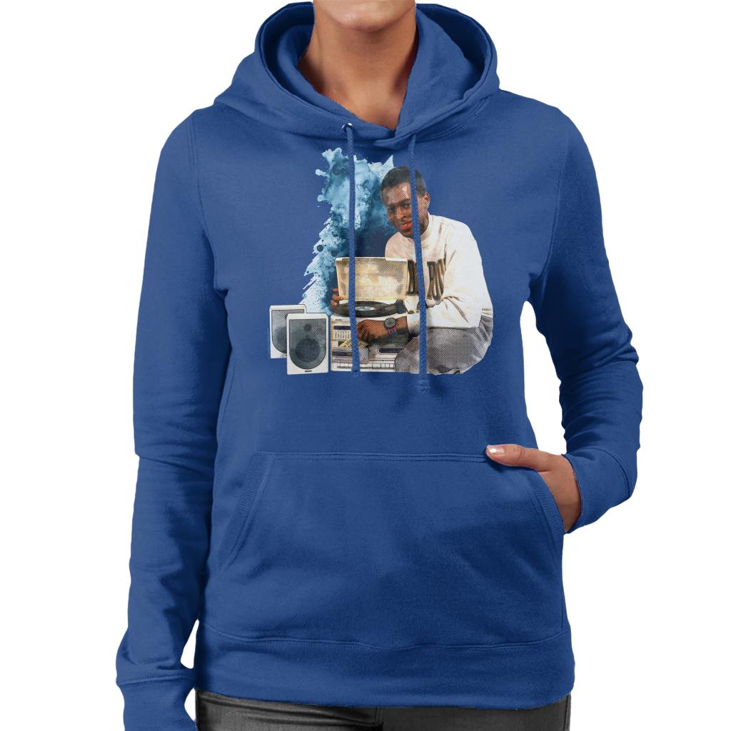 TV Times Andi Peters With A HiFi 1988 Women's Hooded product image 4