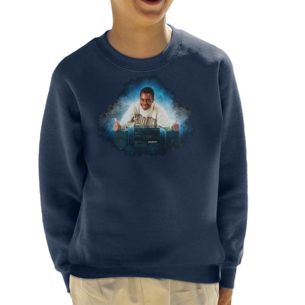 TV Times Andi Peters With A HiFi Thumbs Up Kids Sweatshirt product image 4